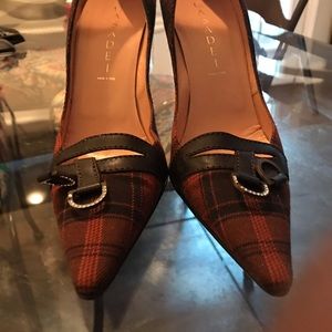 Casadei Plaid Pumps Size 7